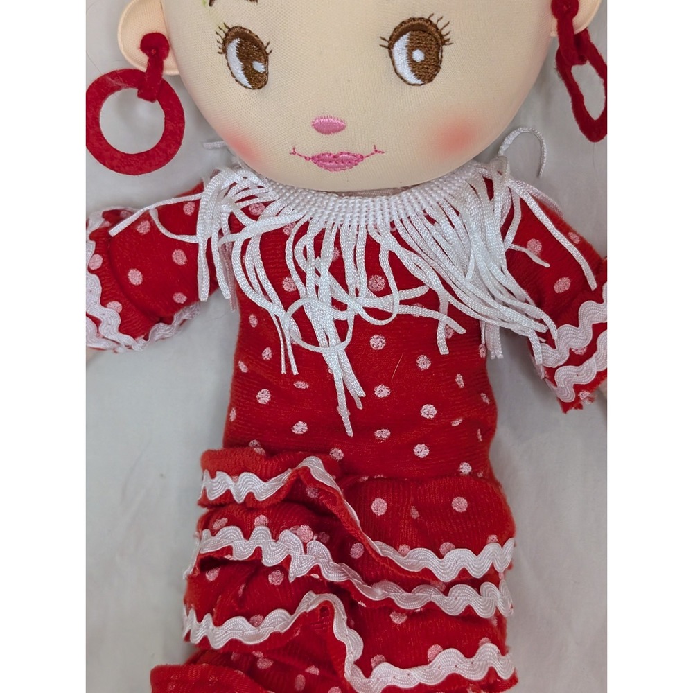 Apex Gifts Morena Gypsy Plush Doll Rag Doll Soft 14" - Picture 3 of 6